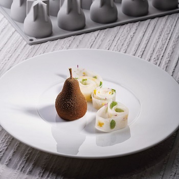 Pavoni Pear Gourmand Professional Silicon Mould